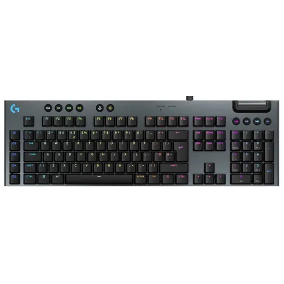 კლავიატურა LOGITECH G915 X Wired Gaming Keyboard - BLACK - US INT'L - USB - N/A - EMEA28i-935 - TACTILE