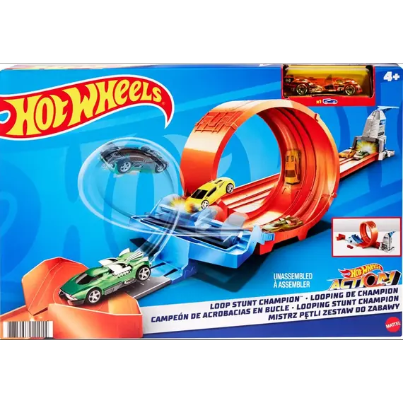 სათამაშო კომპლექტი Mattel Drift Loop