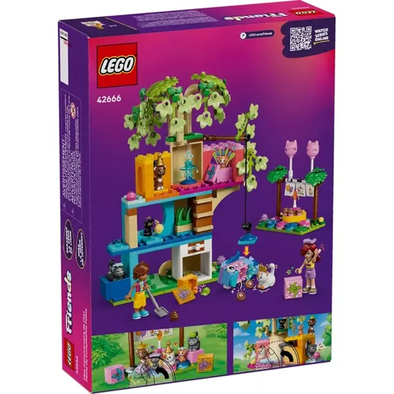 ლეგო LEGO Constructor Friends Cat Birthday Party & Tree House