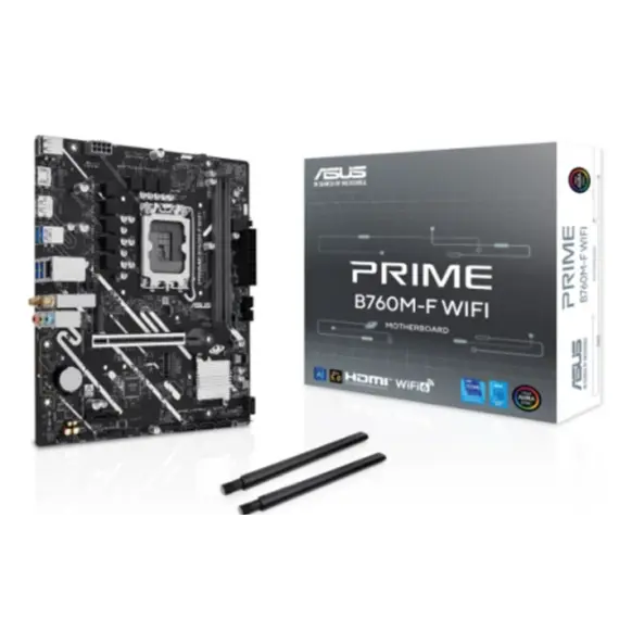 დედა დაფა Asus PRIME B760M-F WIFI 2DDR5 LGA1700 - 90MB1N00-M0EAY0