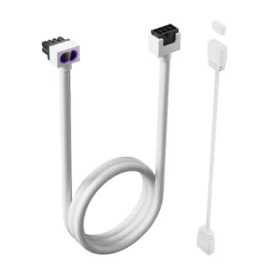 PSU კაბელის დამაგრძელებელი Asiahorse HYDRUS 8PIN GPU WHITE -B- 30CM