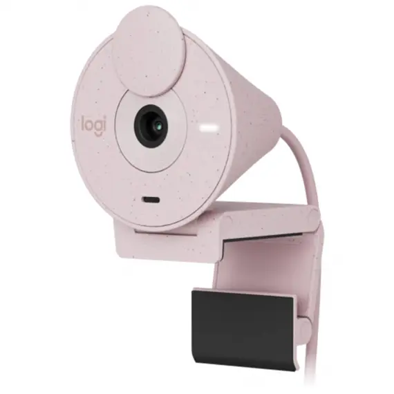 ვებკამერა LOGITECH Brio 300 Full HD webcam - ROSE - USB - EMEA28-935