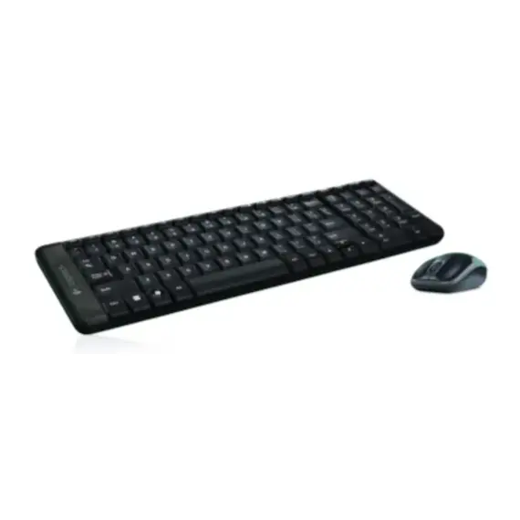კლავიატურა LOGITECH MK220 Wireless Combo - BLACK - RUS