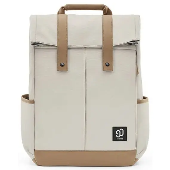 ნოუთბუქის ჩანთა Ninetygo Colleage Leisure Backpack White (90BBPLF1902U-WH09)