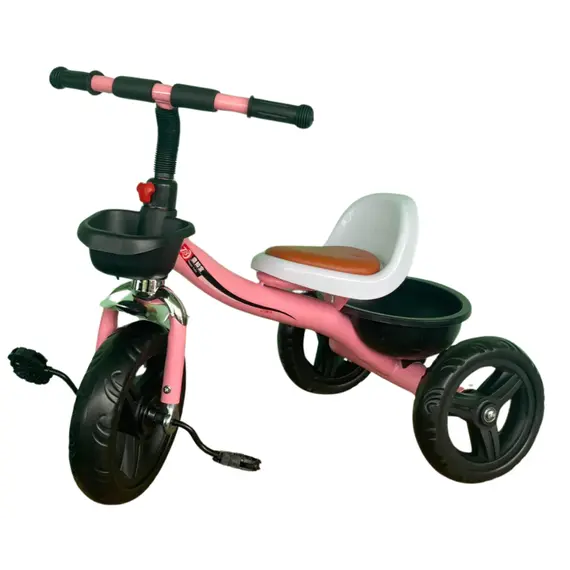 ბავშვთა სამთვალა პედლებიანი ველოსიპედი 400PINK