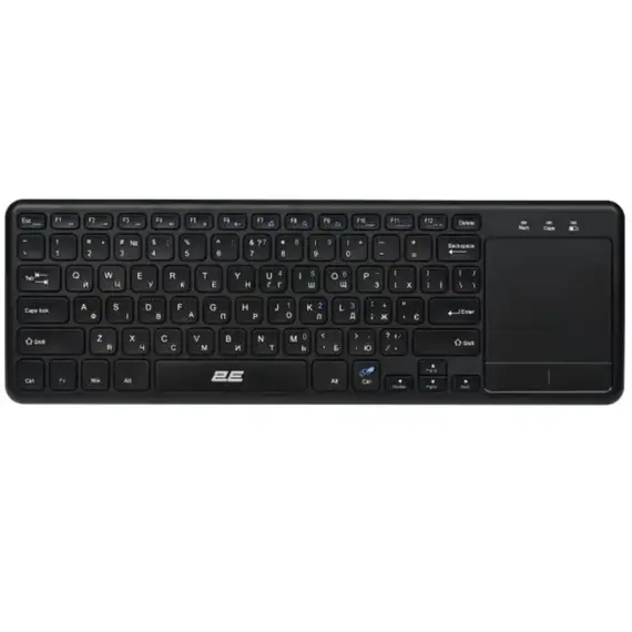 ყურსასმენი 2E Keyboard scissors KT100 78key, WL, EN/UK, black