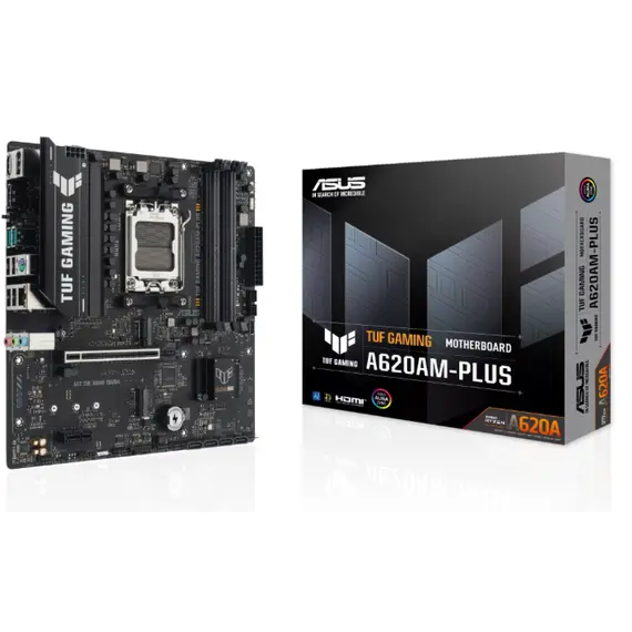 დედა დაფა ASUS Motherboard TUF GAMING A620AM-PLUS sAM5 A620 4xDDR5 HDMI DP mATX