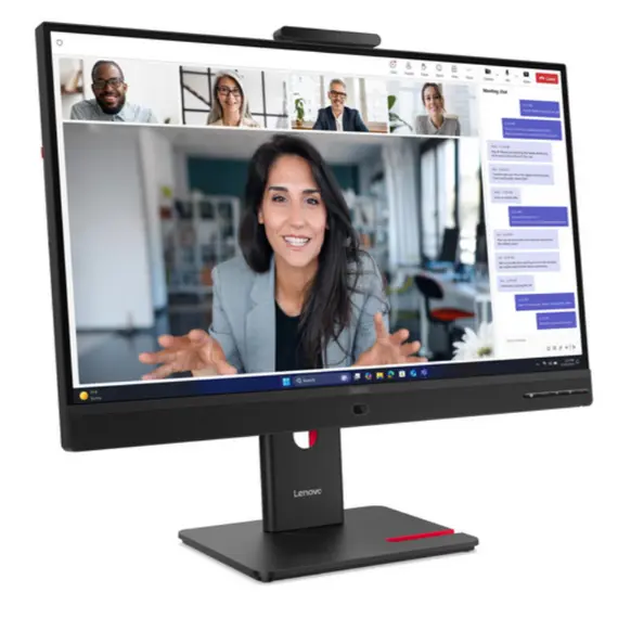 მონიტორი Lenovo ThinkVision T27QD-4v 27" 2560x1440, 350 cd/m² 120Hz, 4ms, Eclipse Black