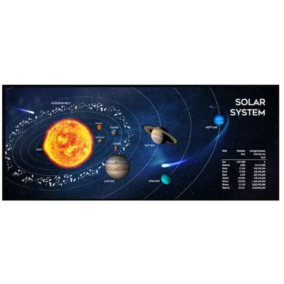 მაუსპადი Gembird MP-SOLARSYSTEM-XL-01 Gaming mouse pad extra large "Cosmos"