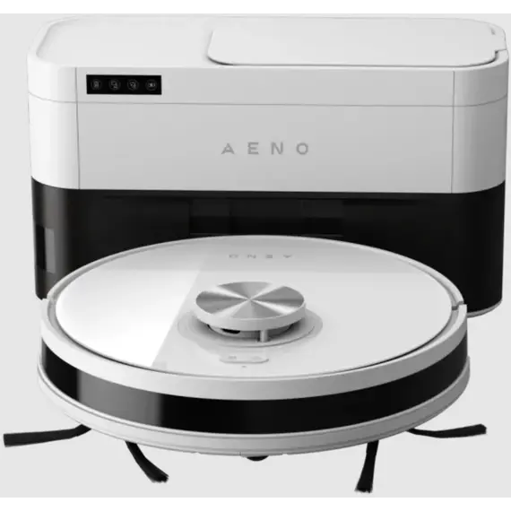 რობოტი მტვერსასრუტი Aeno Robot Cleaner w/Dust Collector, white, 2in1 and dust tank, 4000pa, 3200mAh battery
