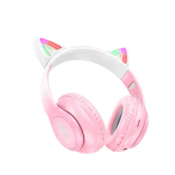 ყურსასმენი Hoco W42 Cat ears BT headphones cherry blossom