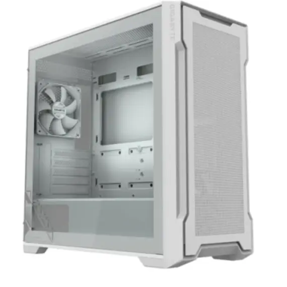 ქეისი Gigabyte C102GI GLASS 2x120mm Fans Mid Tower White