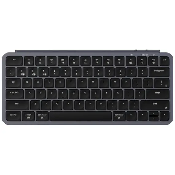 კლავიატურა Keychron B1 Pro, USB/WL/BT, space gray