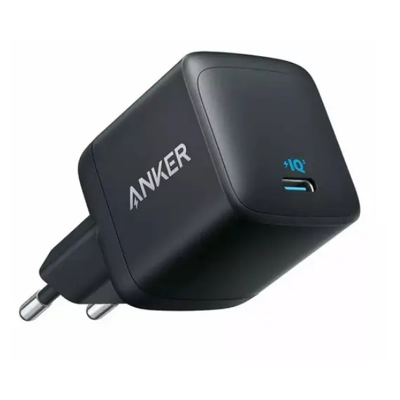 ადაპტერი Anker 313 Charger (45W) B2B - Europe (excluded UK plug) Black Iteration 1