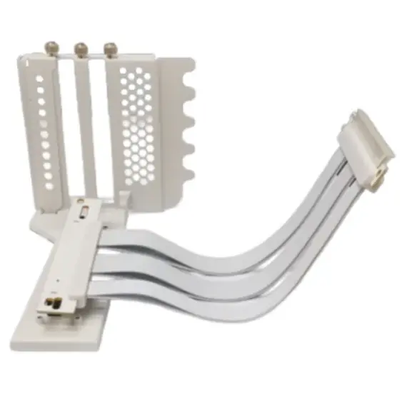 ვიდეო დაფის სამაგრი Asiahorse PCIE5.0 -A- White 90 + Bracket