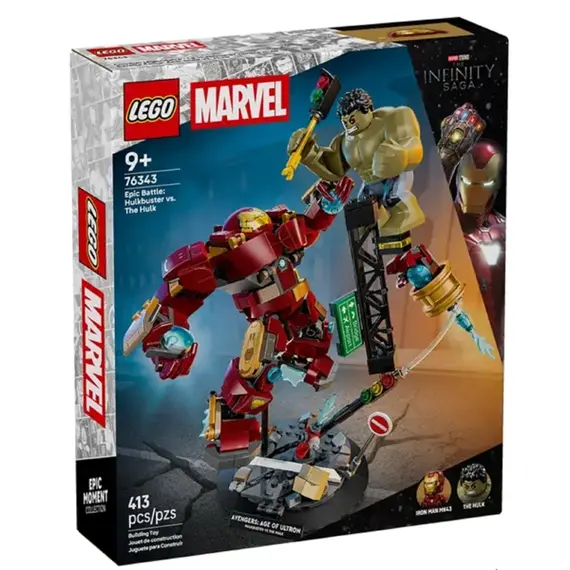ლეგო LEGO Constructor Epic Battle: Hulkbuster vs... V29