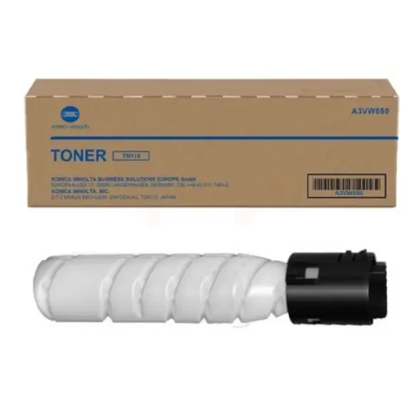 კარტრიჯი Konica Minolta TN-118 Black Original Toner-kit - A3VW050