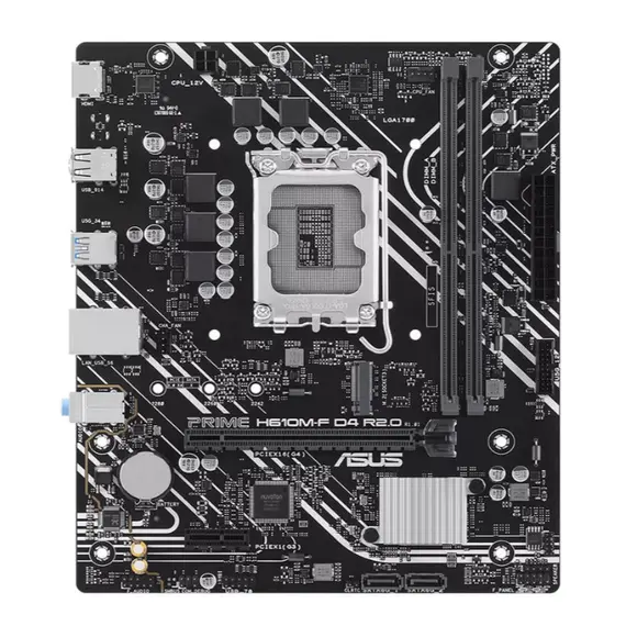 დედა დაფა Asus PRIME H610M-F D4 R2.0//LGA1700,H610,USB 5GBPS,MB