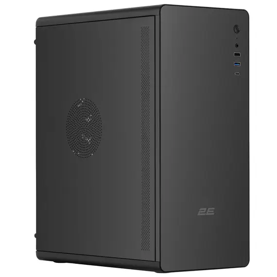 კომპიუტერის ქეისი 2E V500B-400 Case 400w PSU