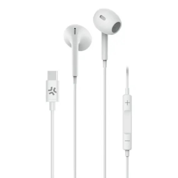 ყურსასმენი Celly DROP STEREO EARPHONES USB-C WHITE