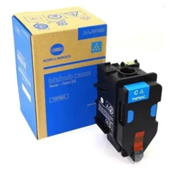 კარტრიჯი Konica Minolta TNP80C Toner Cartridge Cyan for C3320i - AAJW452