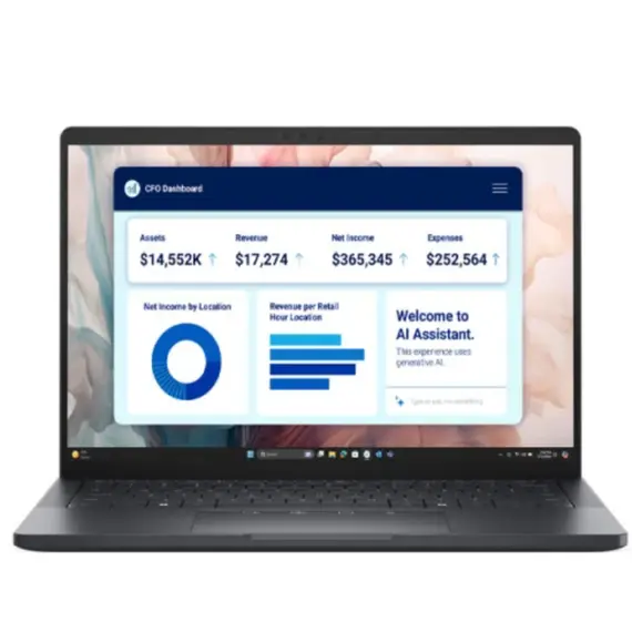 ნოუთბუქი Dell Pro 13 Premium/Ultra 7 268V/32GB 8533 MT/s/1TB/13.3" Touch QHD+ 500nit/HDR+ IR Cam Mic/WiFi 7 + BT/Eng Backlit /FngPr/3Cell/5G/W11P Copilot+PC/3Y