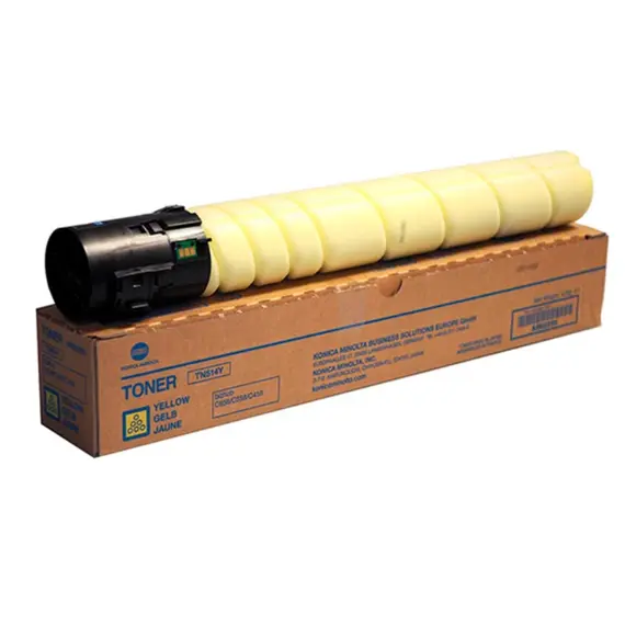კარტრიჯი Konica Minolta TN-514Y Yellow Original Toner Cartridge - A9E8250