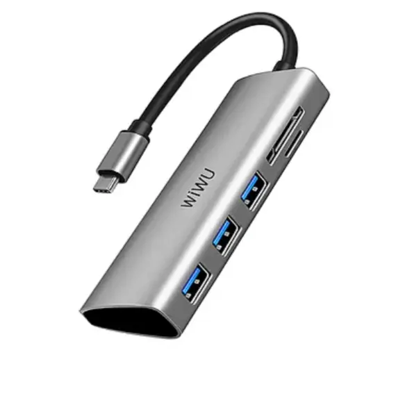 ადაპტერი WiWU Alpha 532ST Grey