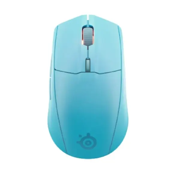 მაუსი SteelSeries Mouse Rival 3 Gen 2, RGB, USB-A/WL/BT, aqua