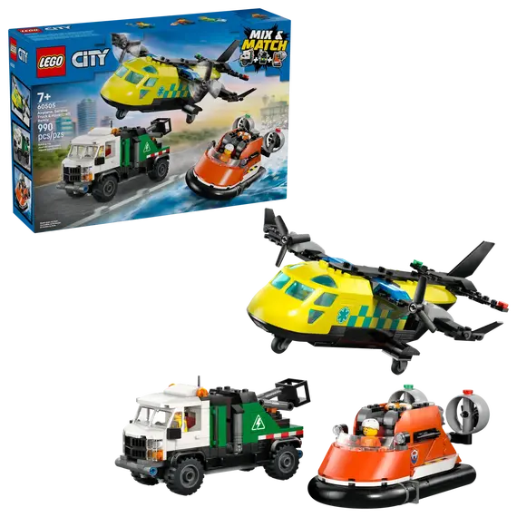 ლეგო LEGO Constructor Airplane, Service Truck & Ho.. V29