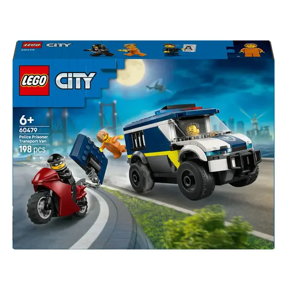ლეგო LEGO Constructor City Police Prisoner Transport Van