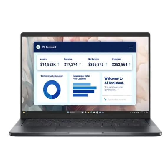 ნოუთბუქი Dell Pro 14 Premium PA14250/Ultra 7 268V/1TB SSD/14"Touch QHD+OLED/400 nit/Int Arc/HDR + IR Cam+Mic/Wi-Fi 7+BT/FngPr/Backlit Kb/3 Cell/W11P Copilot/3Y