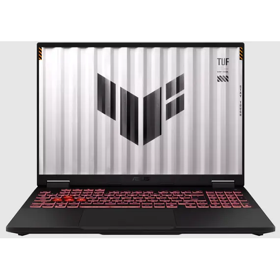 ნოუთბუქი Asustek TUF A16 16'' FHD+ 165Hz  Ryzen  9 8940HX 32GB 1TB SSD RTX  5060 8GB Jaeger Gray