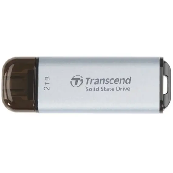 გარე მყარი დისკი Transcend 2TB,USB External SSD, ESD300S, USB 10Gbps, Type C