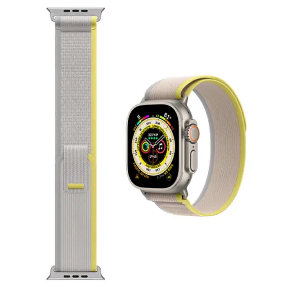 სმარტ საათის სამაჯური WiWU Trail Loop Watch Band 38/40/41mm Yellow/Ivory
