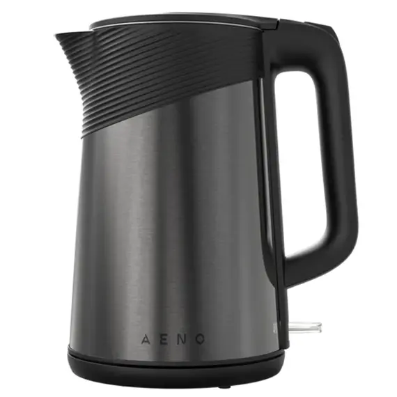 ელექტრო ჩაიდანი AENO Electric Kettle EK3: 1850-2200W, 1.7L, Strix, Double-walls, Non-heating body, Auto Power Off, Dry tank Protection