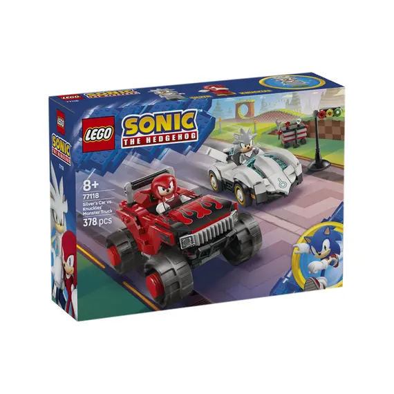 ლეგო LEGO Constructor Silver's Car vs. Knuckles' M.. V29