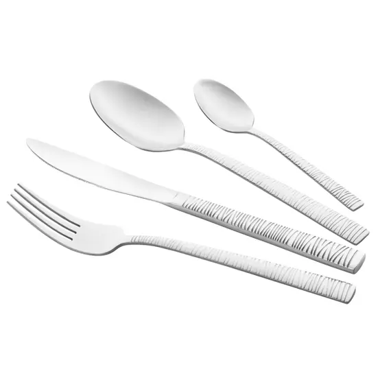 დანა ჩანგლის ნაკრები Ardesto Cutlery set Gemini Loreto, 24pcs, stainless steel