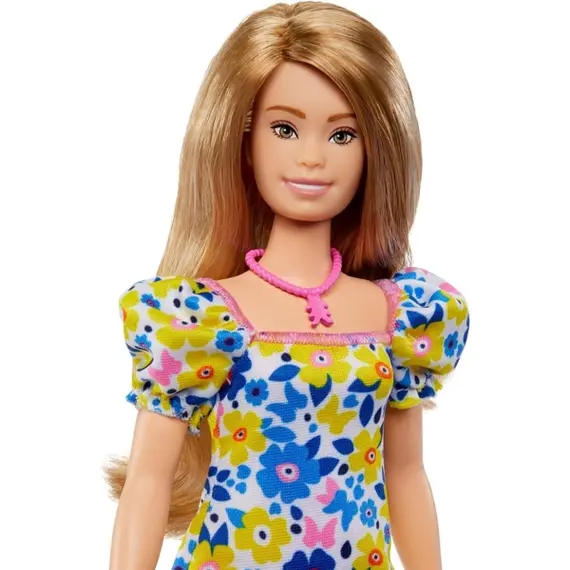 ბარბის თოჯინა Mattel Barbie Fashionistas Doll - Floral Babydoll Dress (New pack.)