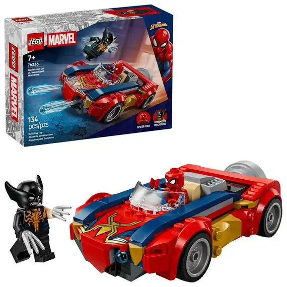 ლეგო LEGO Constructor Spider-Man Car vs. Venomized.. V29
