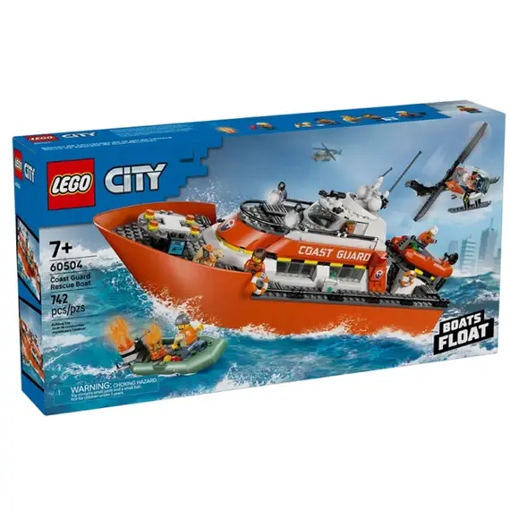 ლეგო LEGO Constructor Coast Guard Rescue Boat & He.. V29