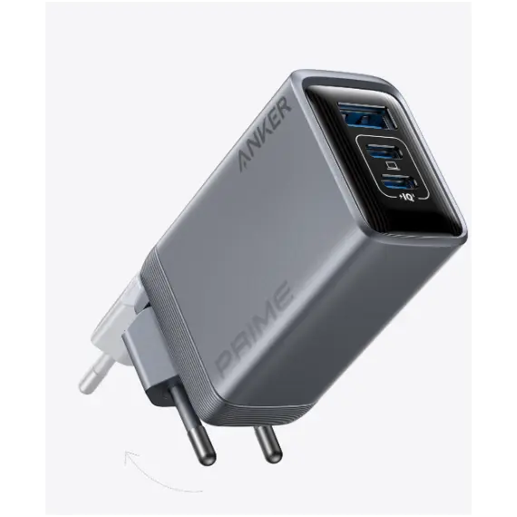 ადაპტერი Anker Prime Charger (100W, 3 Ports, GaNPrime) (3) - EU/ES/FR/ES 1