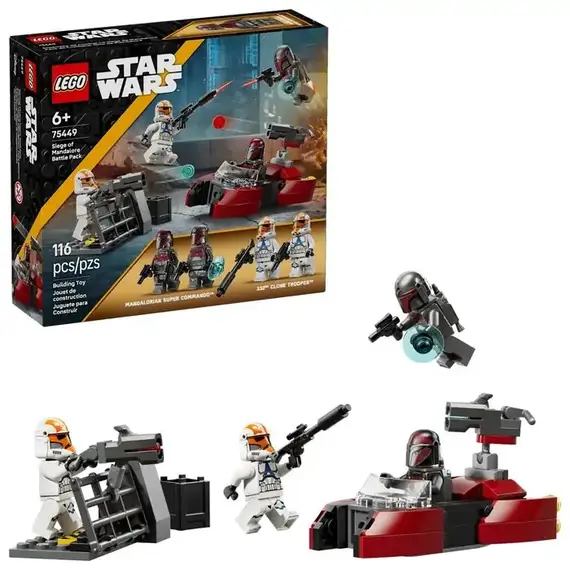 ლეგო LEGO Constructor Siege of Mandalore Battle Pack V29