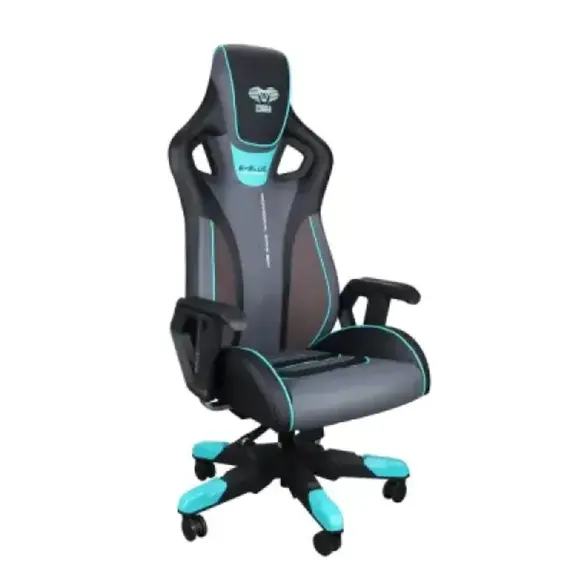 სათამაშო სავარძელი E-Blue Gaming Chair GC312-EEC312 GREY/ BLUE