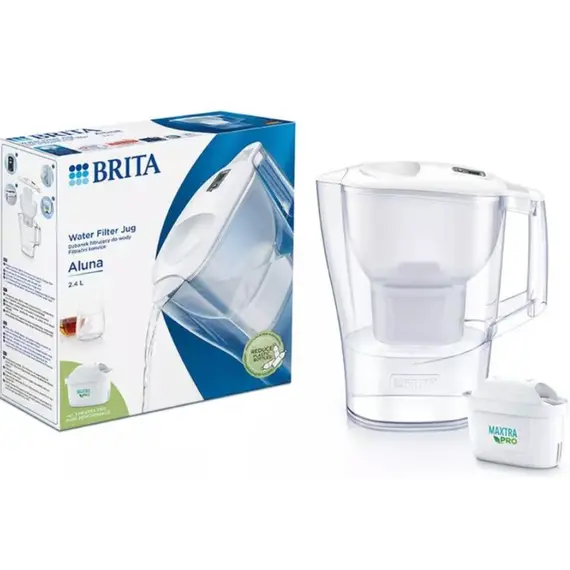 წყლის ფილტრი-დოქი Brita Aluna ME4W MXpro wh CU PL/31029