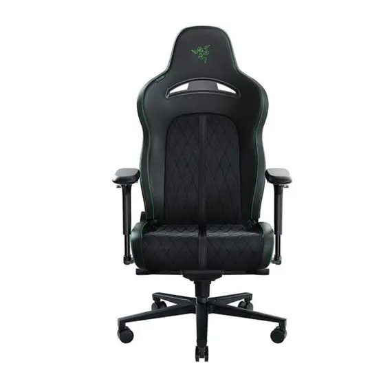 სათამაშო სავარძელი Razer Chair Enki Pro PU Leather- Alcantara, 4D-Armrests, black-green