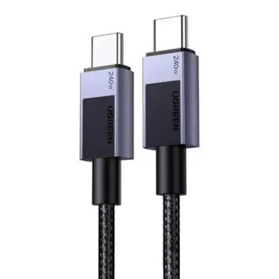 კაბელი Ugreen USB-C to USB-C PD Charging Cable Space Gray 45067