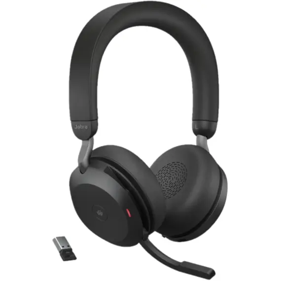 ყურსასმენი Jabra 27599-999-999 Evolve2 75, Link380a MS Stereo Black