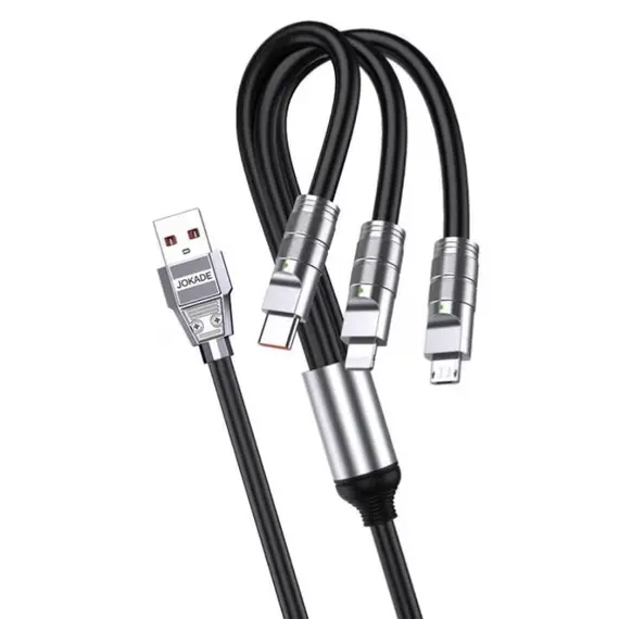 კაბელი Jokade JA027 3in1 fast 3A/31757