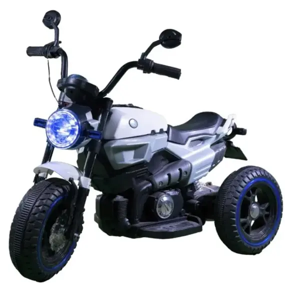 BMW-ს საბავშვო ელექტრო მოტოციკლი Bambi M 8188-WITE